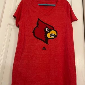 University of Louisville Cardinals Adidas Tshirt